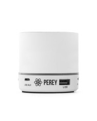 PEREY. Coluna de som portátil com microfone