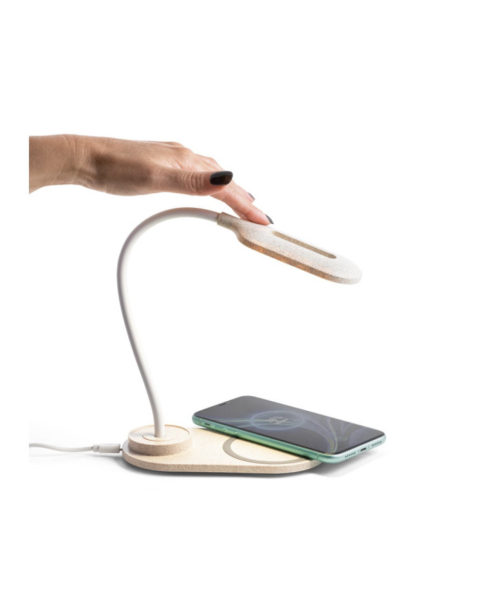 OZZEL. Candeeiro de mesa com carregador wireless (Fast, 15W)