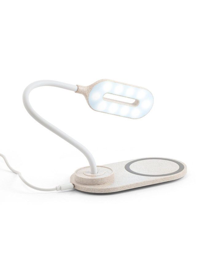 OZZEL. Candeeiro de mesa com carregador wireless (Fast, 15W)