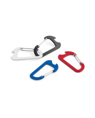 CLOSE. Mosquetão com abre-cápsulas