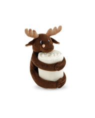 MOOSE. Manta com peluche
