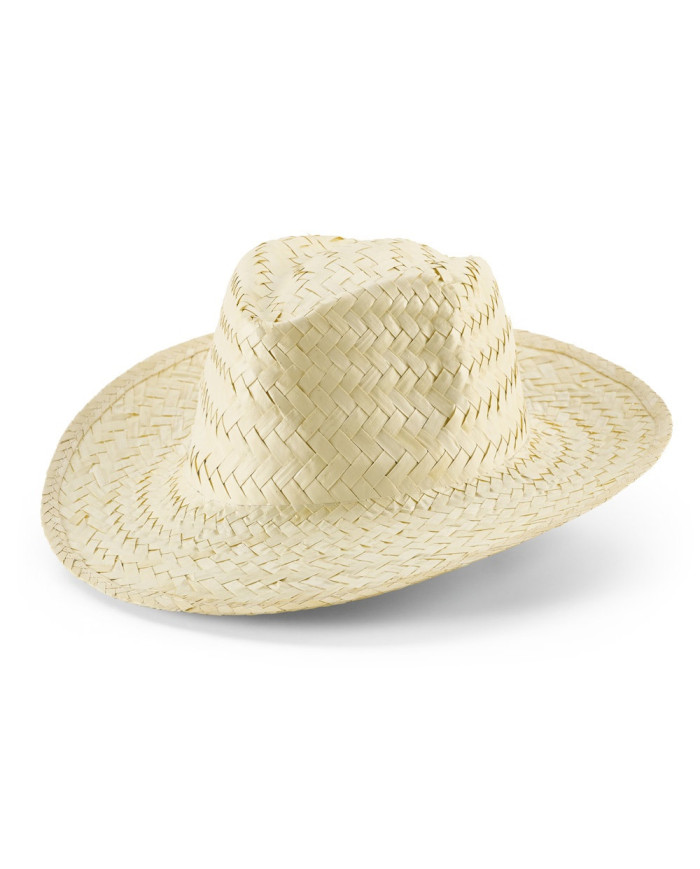 EDWARD. Chapéu de palha natural