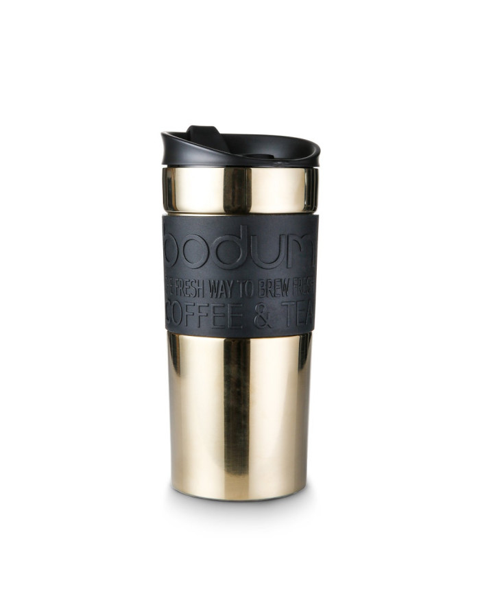 TRAVEL MUG STEEL. Caneca de viagem 350ml
