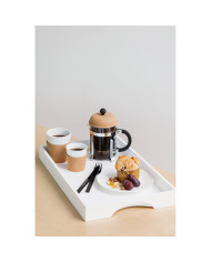 BISTRO 300. Conjunto de 2 canecas em porcelana 300ml