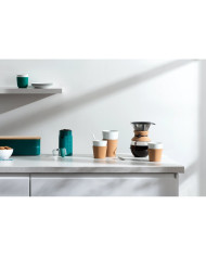 BISTRO 300. Conjunto de 2 canecas em porcelana 300ml