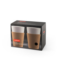 BISTRO 600. Conjunto de 2 canecas em porcelana 600ml