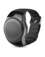 Wrist. Coluna de som portátil em forma de relógio