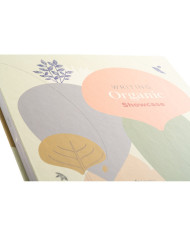 ORGANIC WRITING SHOWCASE. Mostruário com 20 esferográficas ECOlogic