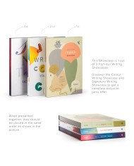 ORGANIC WRITING SHOWCASE. Mostruário com 20 esferográficas ECOlogic