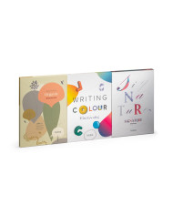 ORGANIC WRITING SHOWCASE. Mostruário com 20 esferográficas ECOlogic