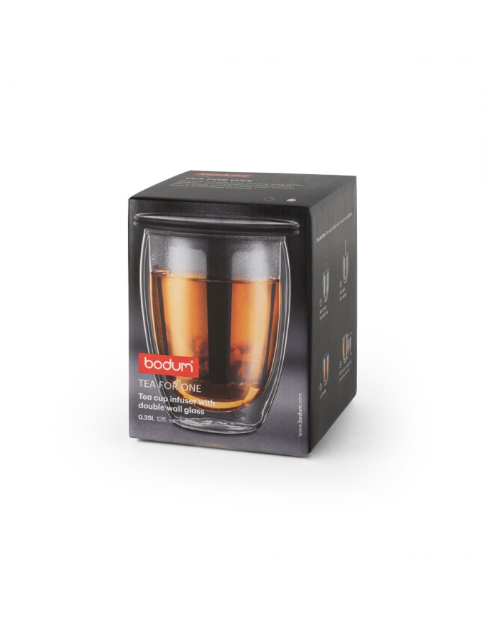 TEA FOR ONE. Copo de parede dupla 350ml