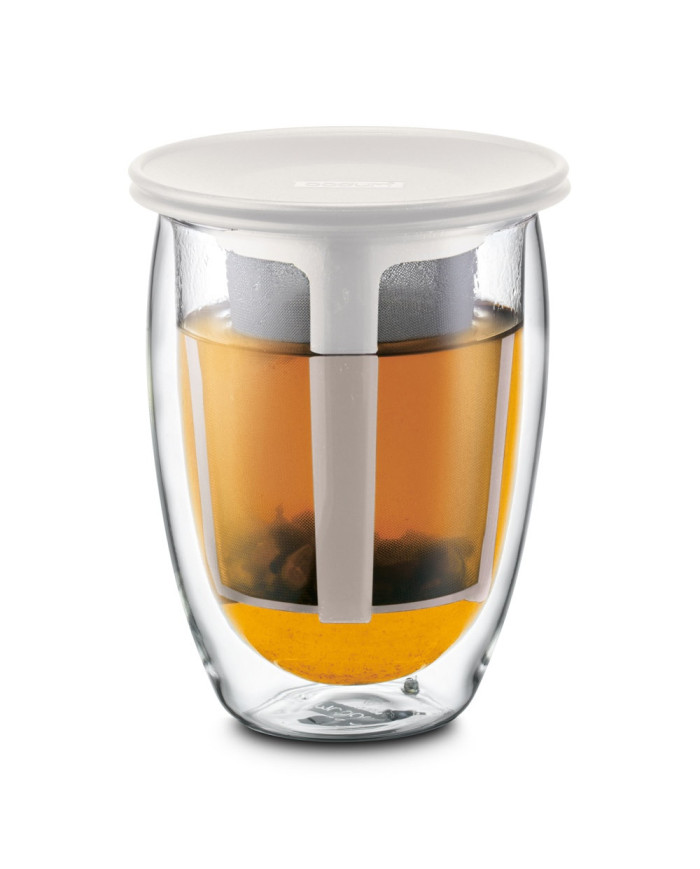 TEA FOR ONE. Copo de parede dupla 350ml