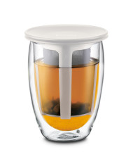 TEA FOR ONE. Copo de parede dupla 350ml