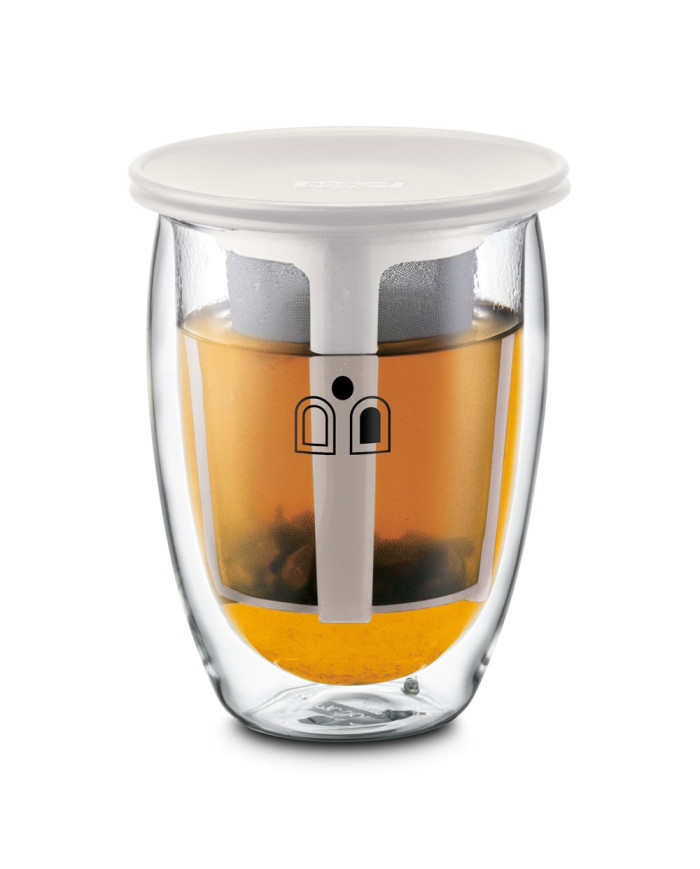 TEA FOR ONE. Copo de parede dupla 350ml