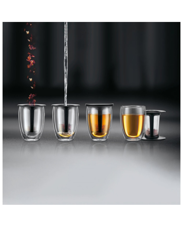 TEA FOR ONE. Copo de parede dupla 350ml