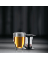 TEA FOR ONE. Copo de parede dupla 350ml