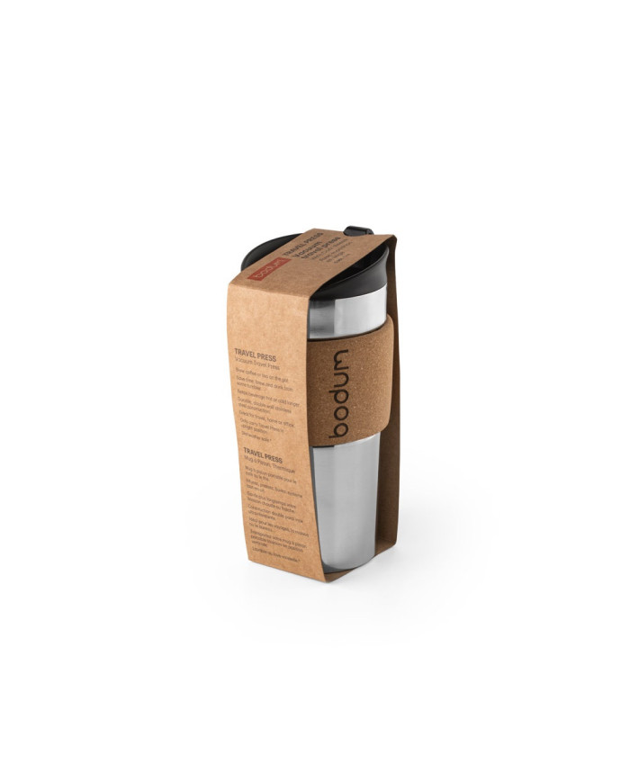 TRAVEL PRESS CORK. Prensa de viagem 450 mL