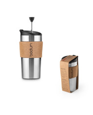 TRAVEL PRESS CORK. Prensa de viagem 450 mL