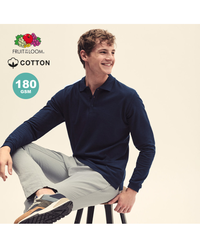 Polo Adulto Premium Long Sleeve