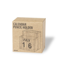 Porta-Lápis Calendário Perpetuo Laorek