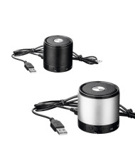 11066. Coluna com microfone