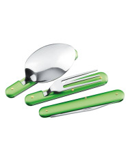 11072. Conjunto de 3 talheres para o exterior