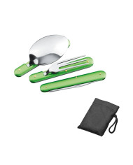 11072. Conjunto de 3 talheres para o exterior
