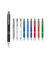 BETA PLASTIC. Esferográfica com clipe em metal