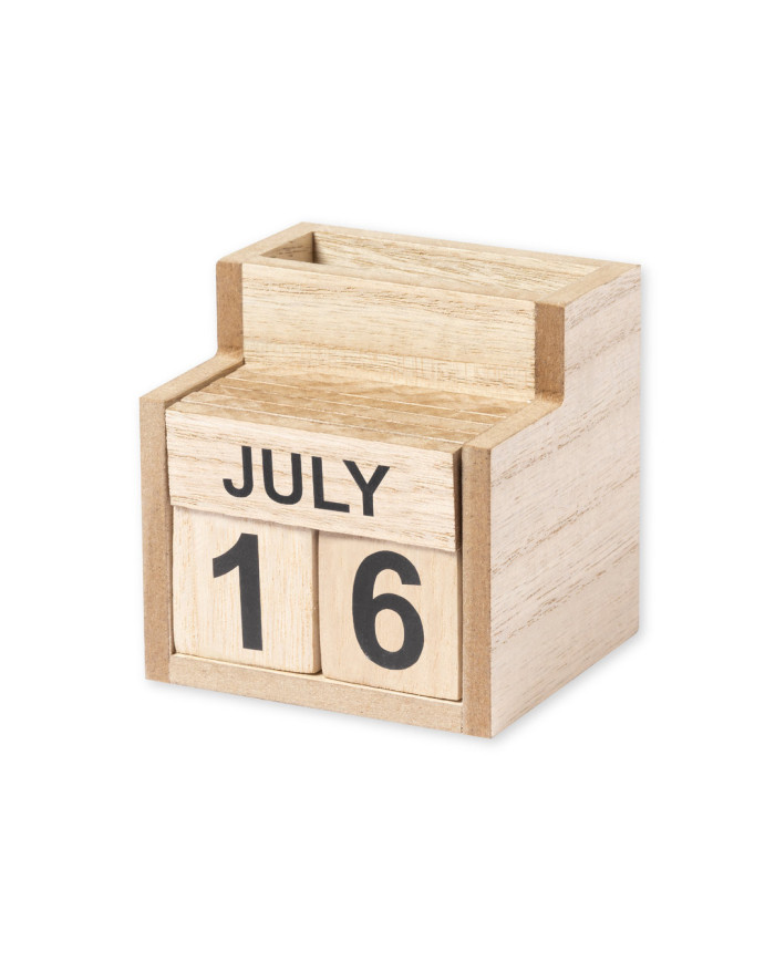 Porta-Lápis Calendário Perpetuo Laorek