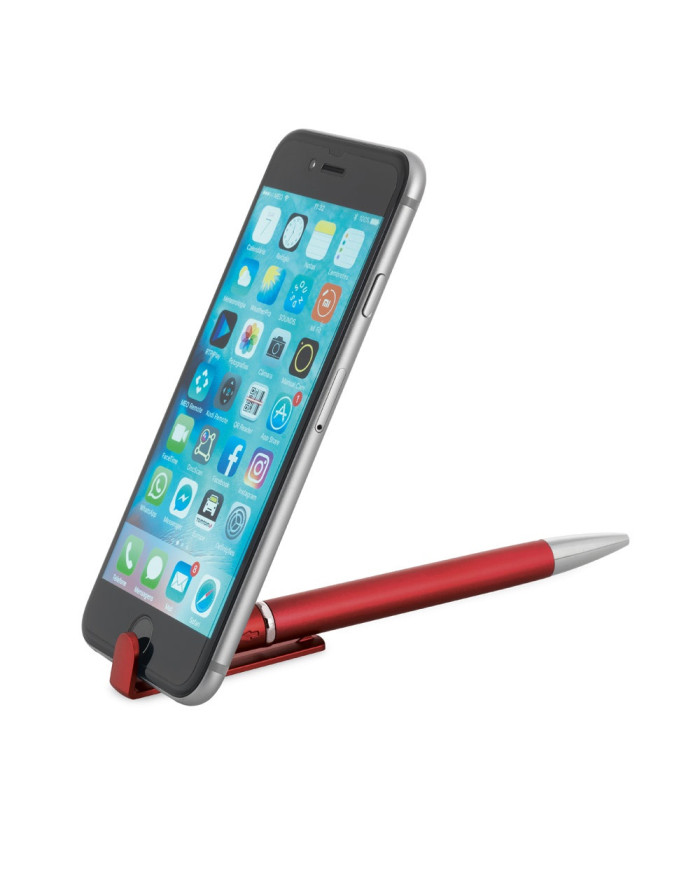 TECNA. Esferográfica com acabamento metalizado