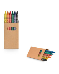 EAGLE. Caixa com 6 lápis de cera