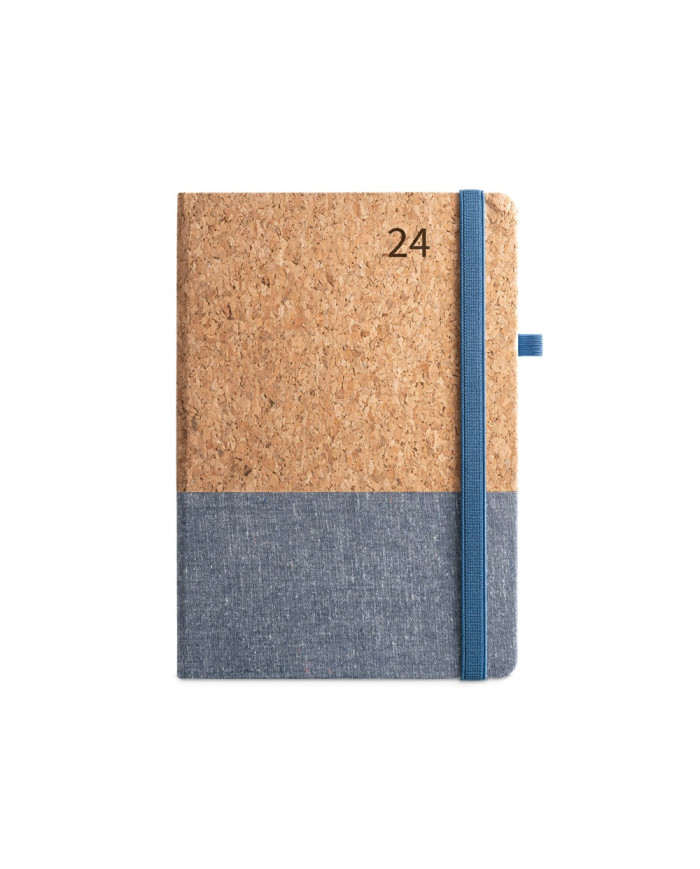 QUENTAL A5. Agenda em cortiça e linho