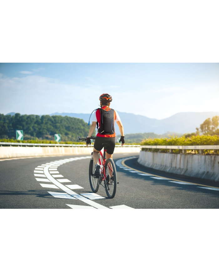 MOUNTI. Mochila de desporto com reservatório de água