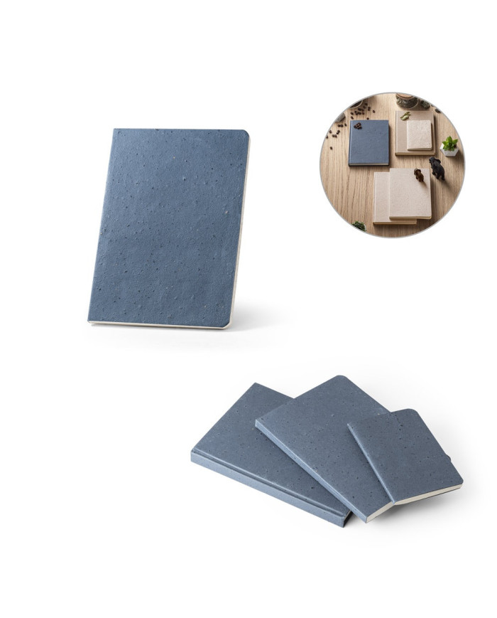 COFFEEPAD SEMI-RIGID. Bloco de notas A5