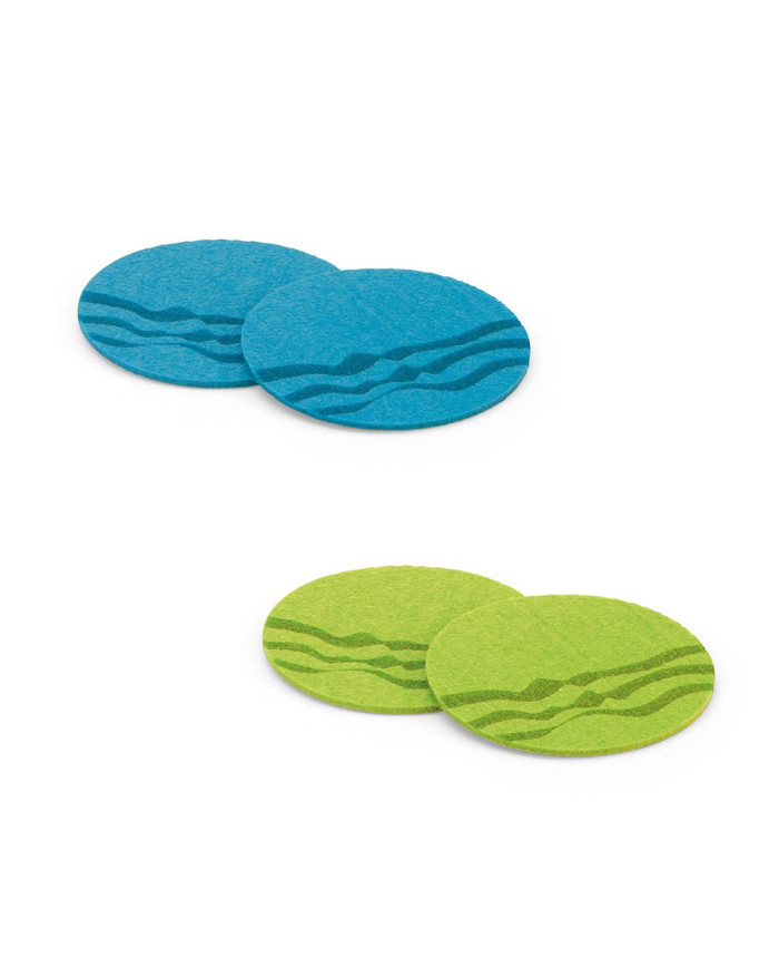 Conjunto de 2 pousa copos