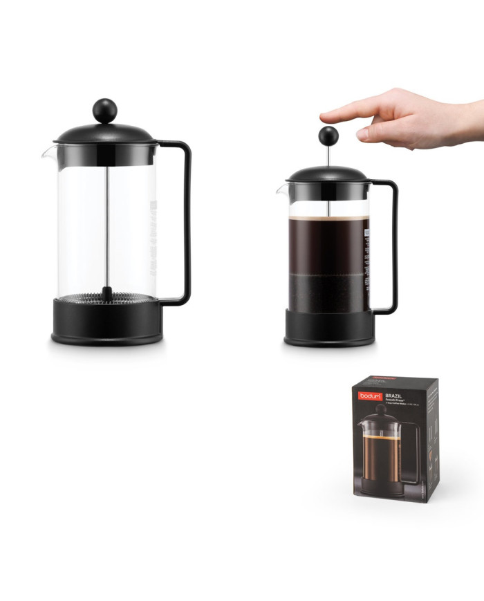 BRAZIL 350. Cafeteira de prensa 350ml