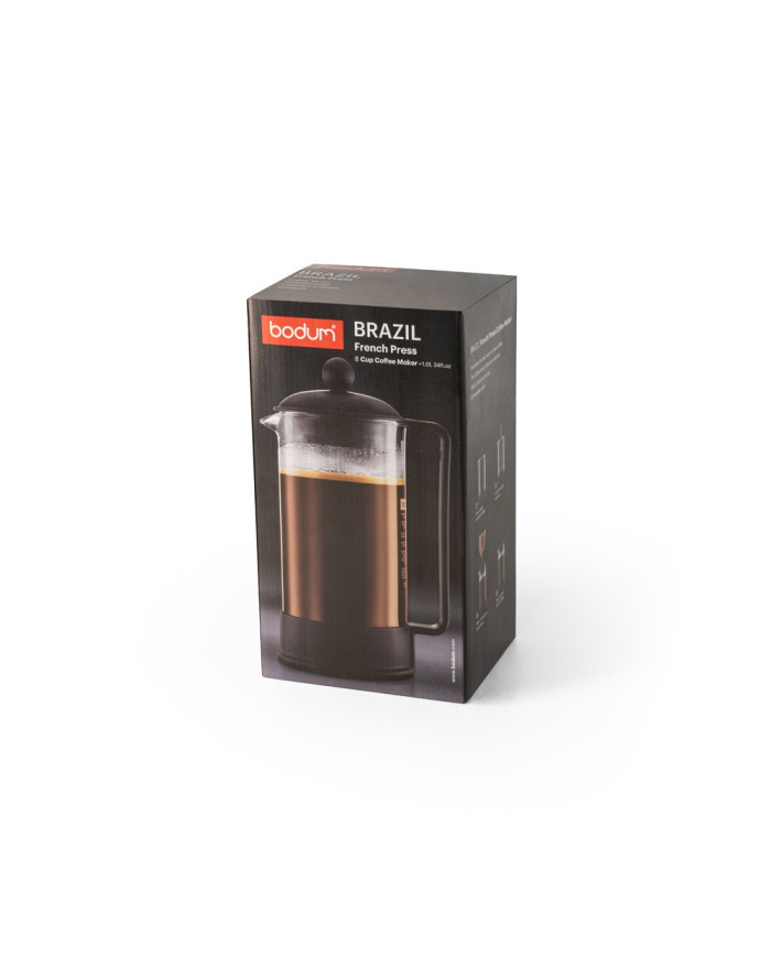 BRAZIL 1L. Cafeteira de prensa 1L