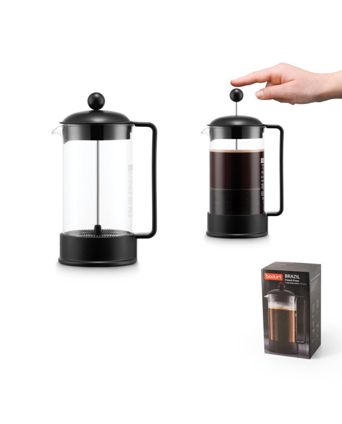 BRAZIL 1L. Cafeteira de prensa 1L