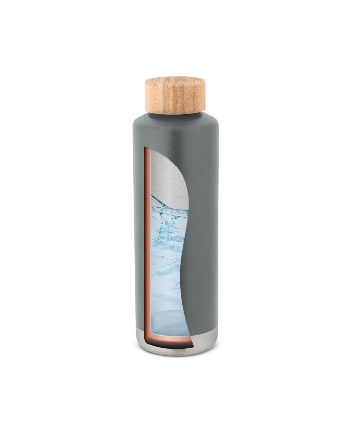 NORRE BOTTLE. Garrafa em aço inoxidável
