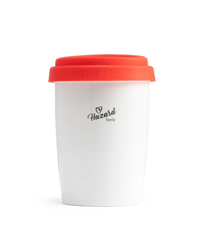 HAZARD. Copo de viagem
